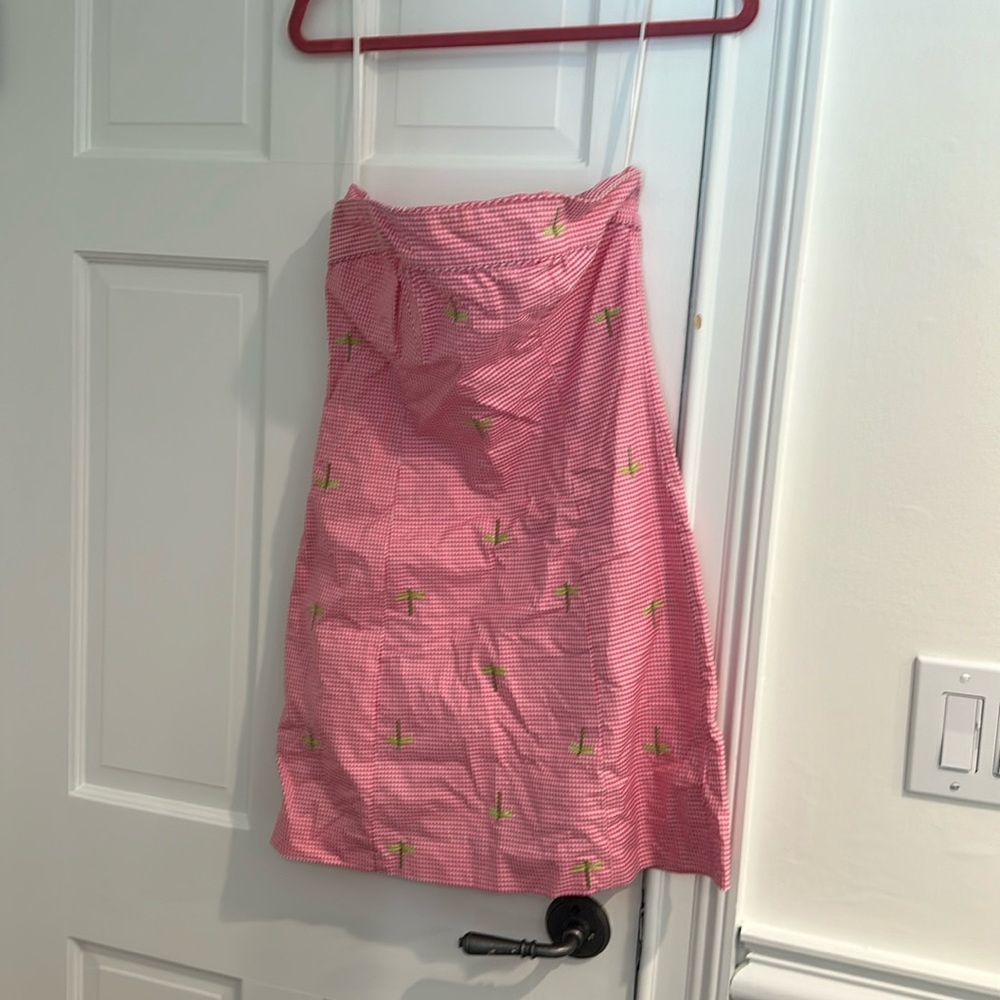 Vintage Jcrew strapless dress